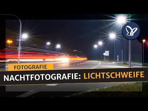 Fotografie-Tutorial: Nachtfotografie – Lichtschweife auf der Straße