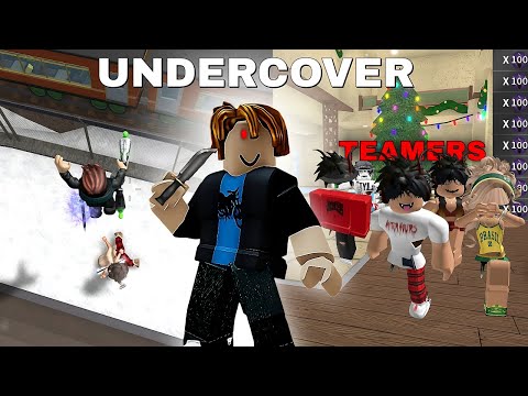 TRYHARD NOOB DESTROYS MM2 PLAYERS & TEAMERS