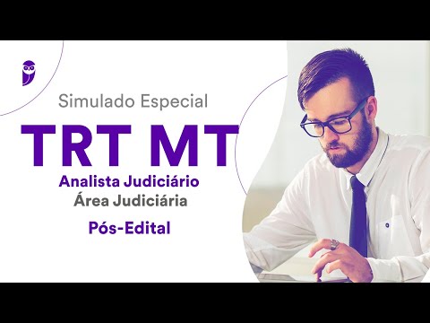 Simulado Especial TRT MT – Analista Judiciário – Área Judiciária - Correção