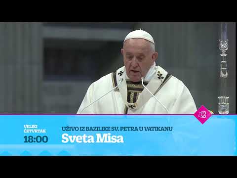 Veliki četvrtak na Laudato TV-u