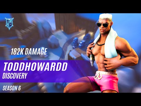 182K DAMAGE TODDHOWARDD LEX PALADINS COMPETITIVE (SEASON 6) DISCOVERY