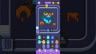 Pixel Flow — hard level 1166 (owl with a key)