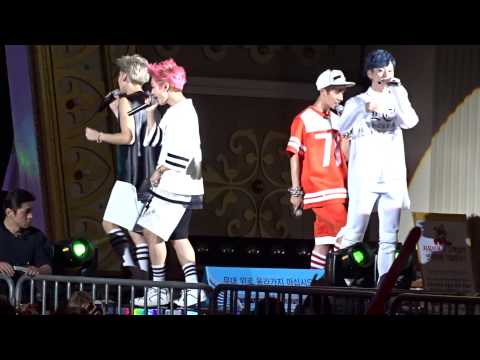 140623 Lotte World Starship Family Concert BOYFRIEND - Talk + On & On