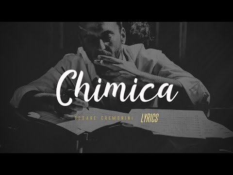 Cesare Cremonini - Chimica (Testo) 🎵