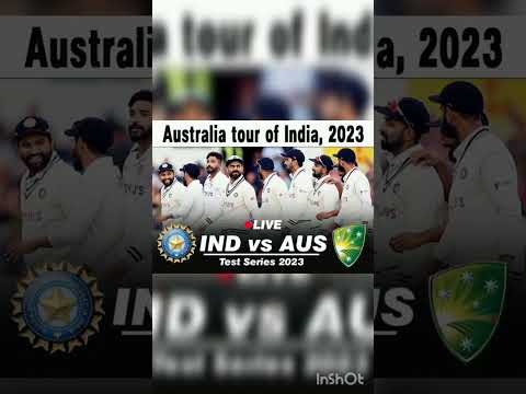 India vs Australia Test Series 2023: Full Schedule, Where To Watch, Squads#cricket