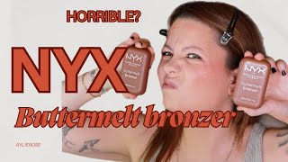 NYX Buttermelt Bronzer Sucks IMO