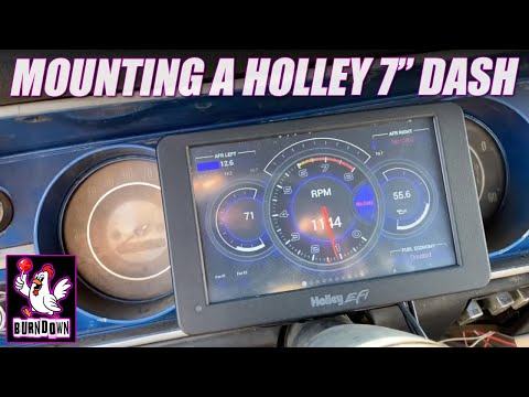 Holley 7\" Digital Dash Install