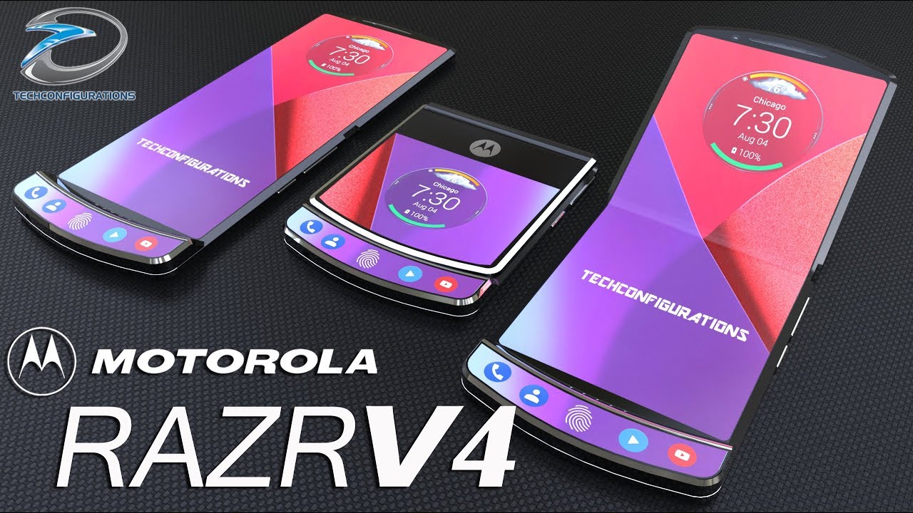 Motorola RAZR V4 Introduction, the Foldable Smartphone is here,The Legend Reborn!! - YouTube