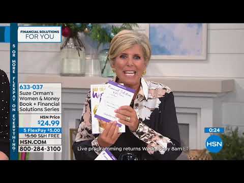 HSN | Suze Orman Financial Solutions for You 12.25.2018 - 11 AM