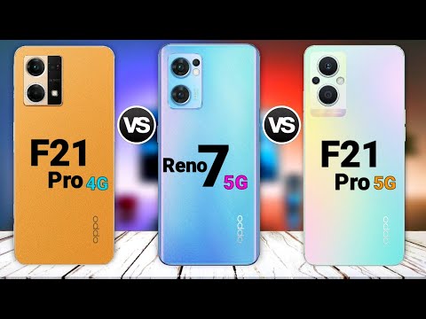 OPPO F21 Pro vs OPPO Reno 7 vs OPPO F21 Pro 5g || full comparison