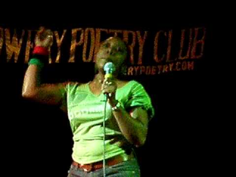 Charlotte Mishell @ A Monthly Bondfire, Bowery Poetry Club, NYC, June 30th, 2009.