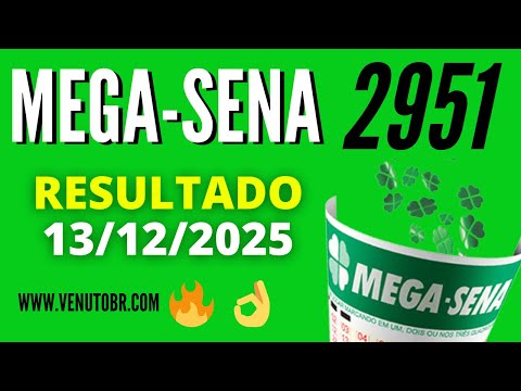 🍀 RESULTADO MEGA SENA 2951