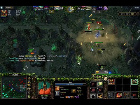 DOTA 1 - Sven Rogue Knight - Beyond GODLIKE!! (7.03b2) 2022