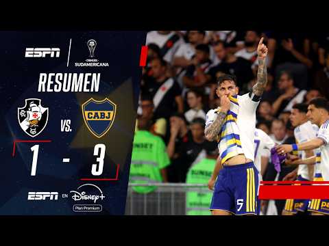 Video: BOCA ELIMINÓ A VASCO Y VA POR LA SUDAMERICANA