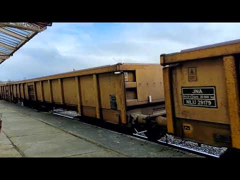 Network Rail Engineers Freight Move DRS 66433 6K05 Hellifield 22/02/2023