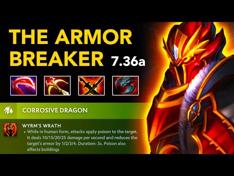 TOPSON DRAGON KNIGHT Mid - Patch 7.36a | Full Gameplay Dota Class