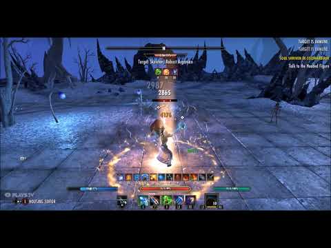 Magicka Warden 40.7k DPS self Buffed Robust Dummy. Summerset PTS