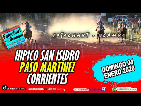 SAN ISIDRO EQUESTRIAN CENTER - PASO MARTINEZ - CORRIENTES - Summary of the Meeting of 04/01/2026