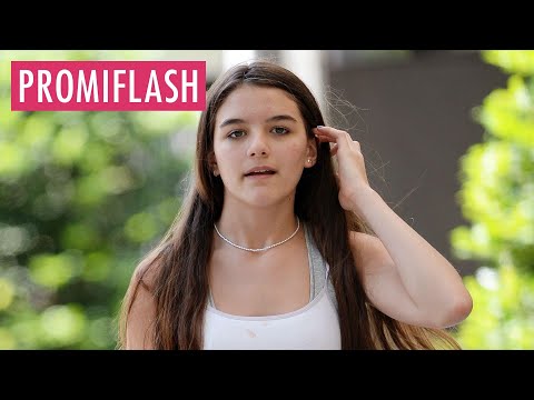 Nach erstem Uni-Jahr: Suri Cruise genießt die Semesterferien