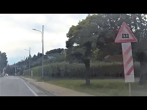 Passaggio a livello Castagnole Lanze (AT) Via Abbate # railroad crossing # bahnübergang # 踏み切り