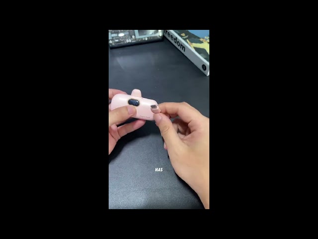 شاحن كبسولة متنقل صغير محمول