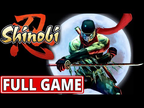 Shinobi - FULL GAME walkthrough | Longplay