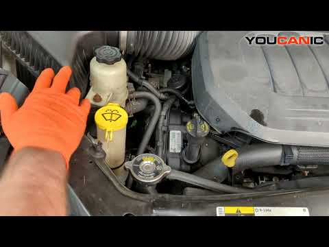 2008-2020 Dodge Grand Caravan – How to Check and Add Windshield Washer Fluid