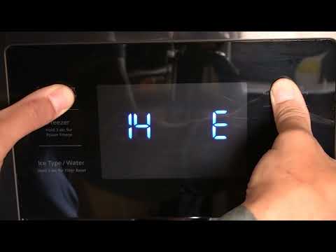 Cómo: Comprobar códigos de error en un refrigerador Samsung de puerta francesa