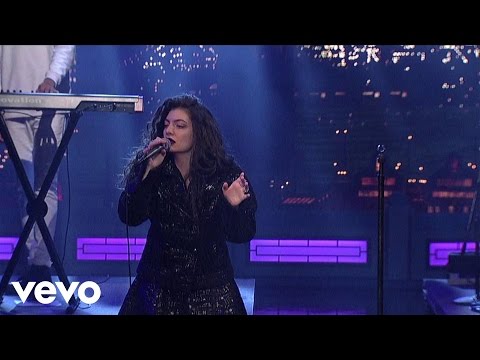 Lorde - Ribs (Live On Letterman)