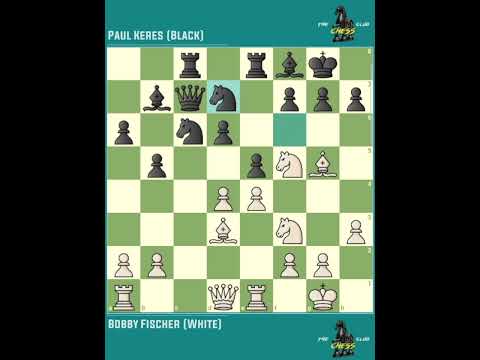 Bobby Fischer vs Paul Keres ◉ It Chess Tournament | Zurich - Switzerland, 1959.