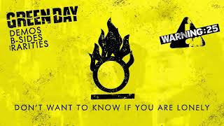 Green Day - "Don't Want to Know If You Are Lonely" (Official Visualizer)