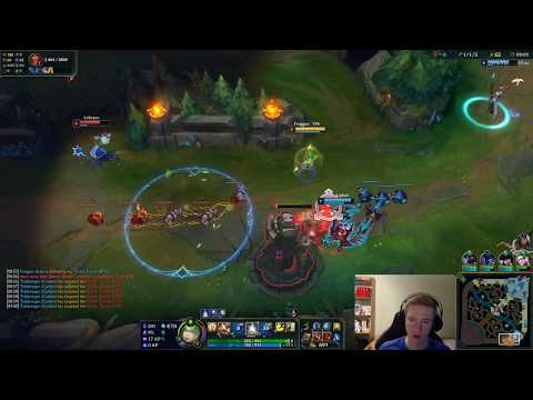 Froggen Lux vs Oriana mid Season 8 // League of legends  Gameplay 8.6