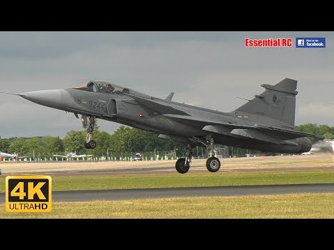 JAS 39 GRIPEN (Czech Republic Air Force) at RIAT 2017 [*UltraHD and 4K*]
