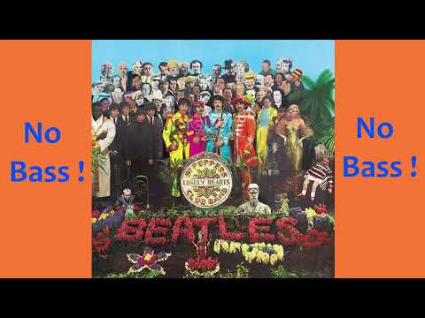 When I'm Sixty Four ► The Beatles ◄🎸► No Bass Guitar ◄🟢 Clic 👍🟢