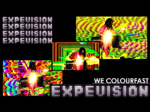 Yoshitake EXPE SPACE GUITAR "WE COLOURFAST" from "EXPEVISION 2008" #2 Visual by  HiraLion [Rare DVD]