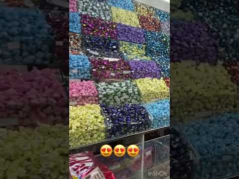 sweets in Qatar souq  Asian town 🍫🍫 Momi fun vlog #qatar #chocolate