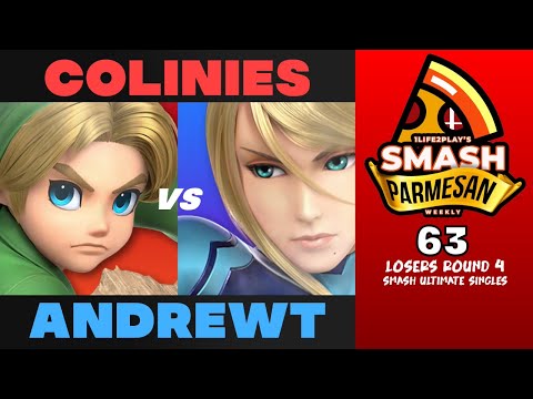 colinies vs AndrewT - Ultimate Singles LR4 Smash Parmesan 63 - Young Link vs Zero Suit Samus