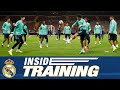 Real Madrid training session ahead of Galatasaray