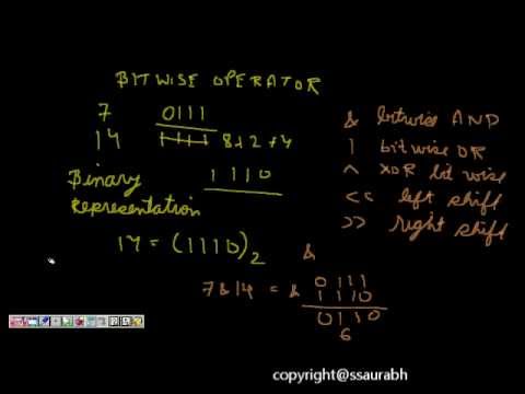 C Programming Tutorial: Operators and Expressions (Conditional and Bitwise Operator)