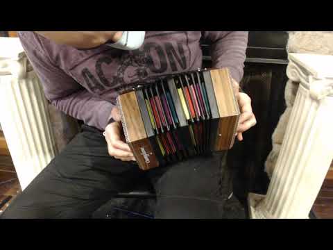 NEW Mahogany Castiglione Stagi C-1 Anglo Concertina CG 20 $399