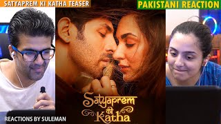 Pakistani Couple Reacts To SatyaPrem Ki Katha|Official Teaser | Kartik | Kiara | Sameer V |Sajid N