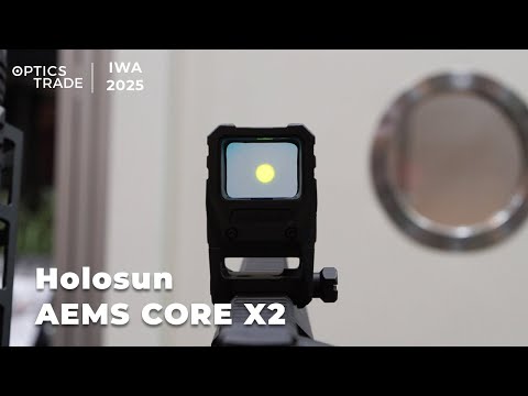 Holosun AEMS CORE X2 Red Dot Sight | IWA 2025 Report