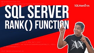 Rank( ) Function in SQL Server (By Satya Ramesh)