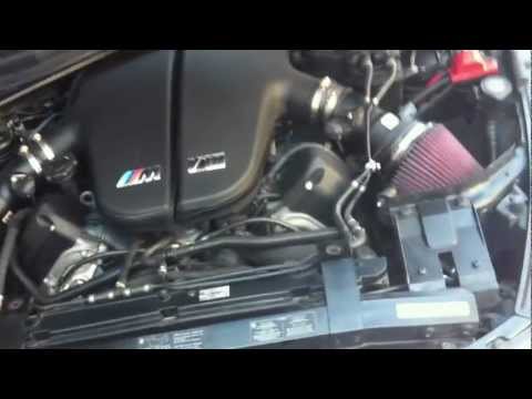 BMW M6 V10 K&N AIR INTAKE .. SOUNDS SICK
