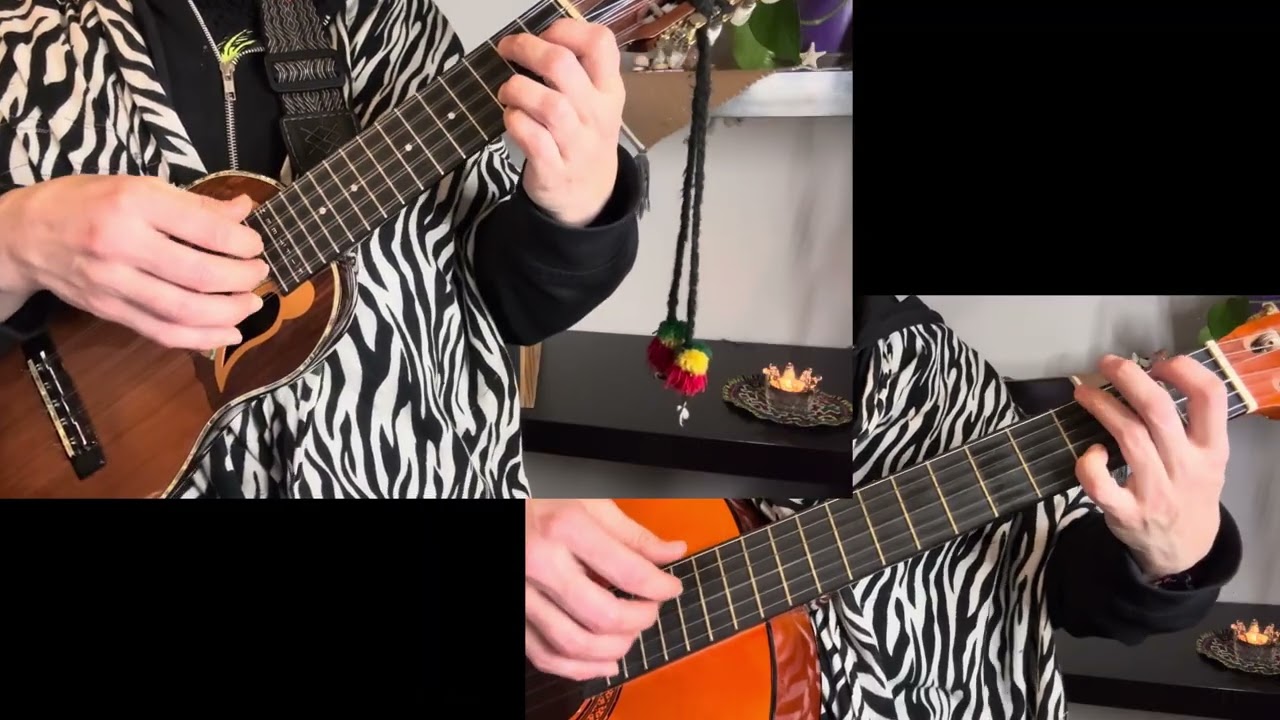 ILUMINAR Charango and Guitar PLAY ALONG at 50bpm [FOR DIDACTIC USE], Song by Poranguí