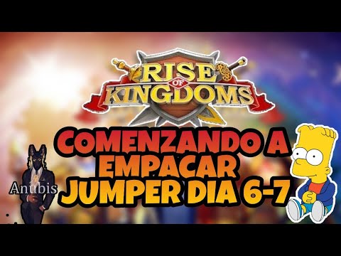 COMENZANDO A EMPACAR JUMPER DIA 6-7 FINAL DEL JUMPER/RISE OF KINGDOMS