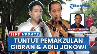 Demo di Depan Gedung Umat Islam Solo, Tuntut Pemakzulan Gibran dan Pengadilan untuk Jokowi