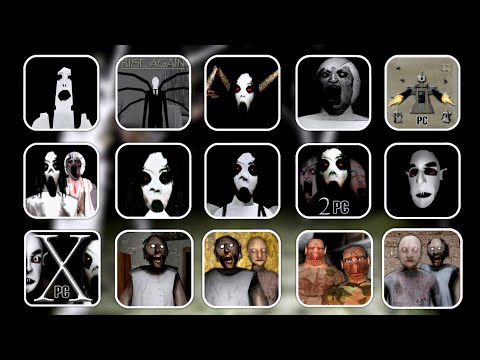 All DVloper PC Games Latest Full Gameplay - Slendrina All Games, Granny All Chapters, The Twins &+