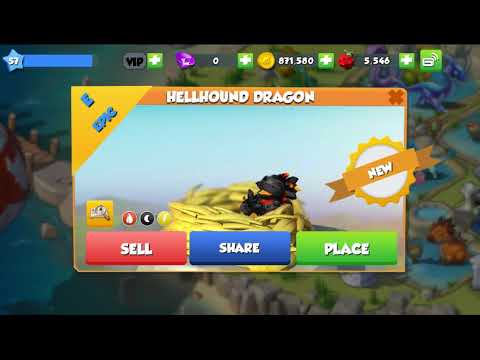 Hatching the hell hound dragon and feeding him