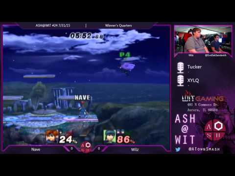 Nave (Roy) vs. Wilz (Marth) - PM Winner's Quarters ASH@WIT #24 7/31/15